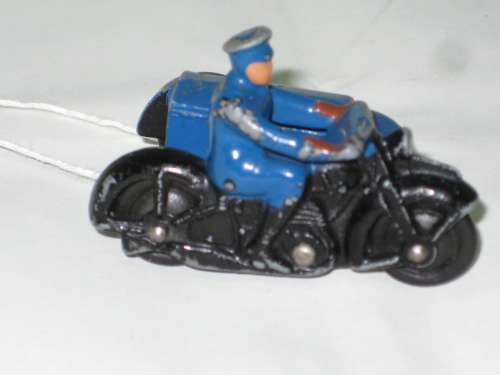 Dinky Motorcycle Patrol + Sidecar RAC - No. 43b
