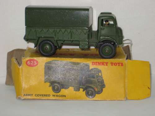 Dinky Army Bedford  Truck + Canopy - No. 623