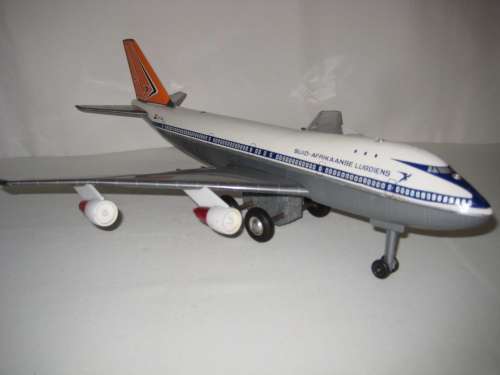 Tin Tinplate Boeing 747-200 - South African Airways.