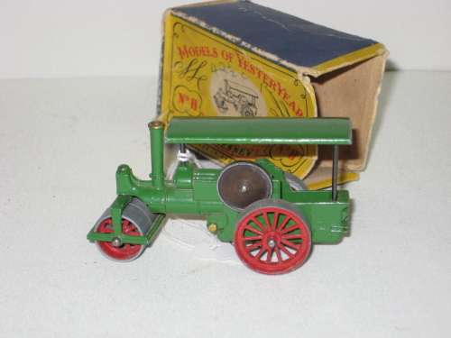 Matchbox Models of Yesteryear Aveling and Porter Steam Roller- Boxed - No Y-11