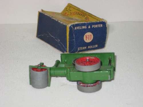 Matchbox Models of Yesteryear Aveling and Porter Steam Roller- Boxed - No Y-11