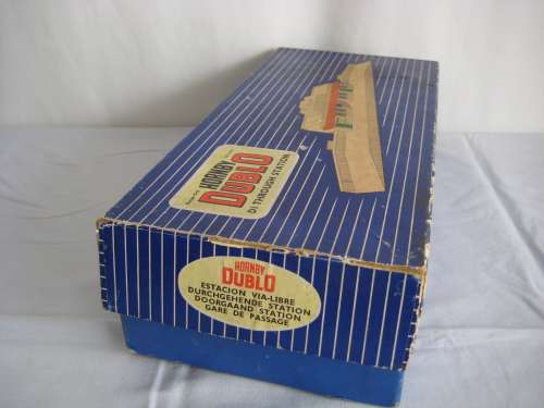 Hornby Dublo Gauge OO Di Through Station  Box ONLY