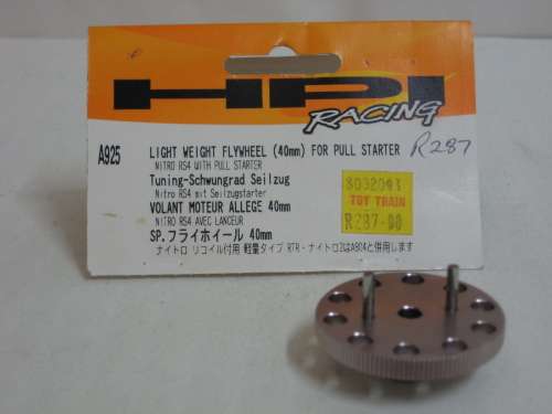 HPI Light Weight Flywheel  (40mm)  for Nitro RS4 With Pull Starter  -  Part A925