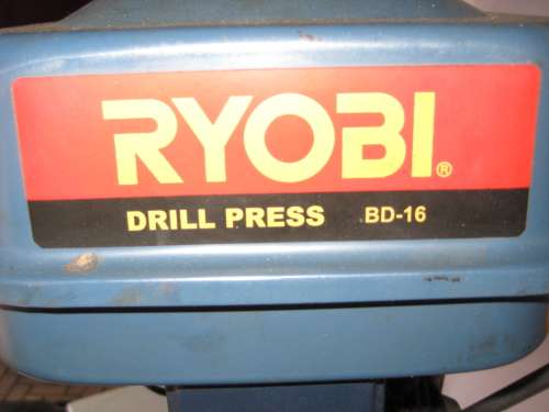 Bench Top Drill Press - Ryobi BD-16 - Chuck 16mm - Height 1 m - 46 Kg - Collection in Pretoria ONLY
