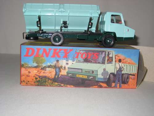 Dinky Toy Atlas - Berliet Stradair Benne Side Tipping Truck - No. 569