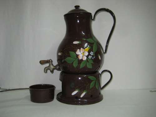 Enamel Coffee Confoor - Height 400 mm