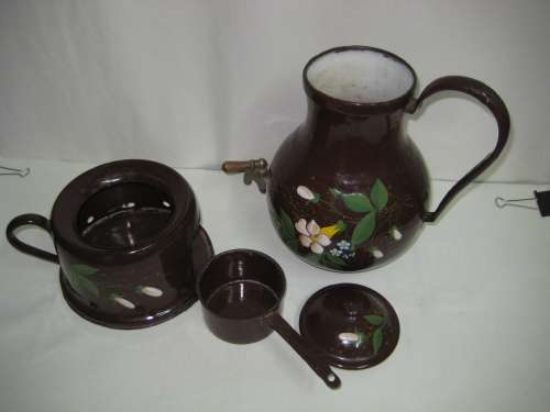 Enamel Coffee Confoor - Height 400 mm