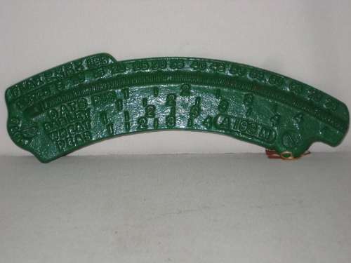 Cast Iron Planter Sign Indicator - No  A 199 M