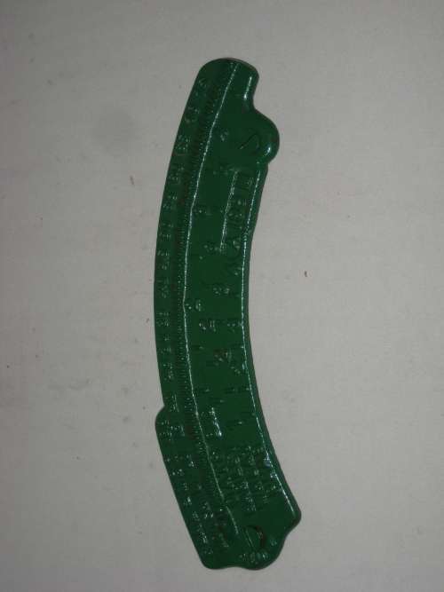 Cast Iron Planter Sign Indicator - No  A 199 M