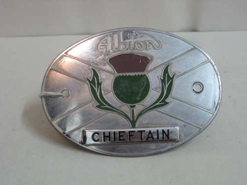 Truck Badge - Albion Chiefain