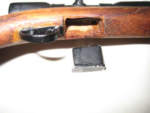Toy Miniature Rifle Set with Scopes - Handmade by Gun Collector