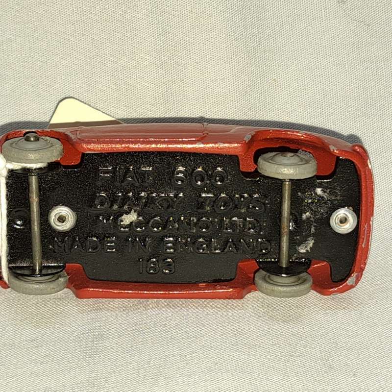 Dinky Fiat 600 Car - No. 183 - Refurbished