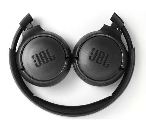 JBL T500BT Wireless On-Ear Headphones - Black