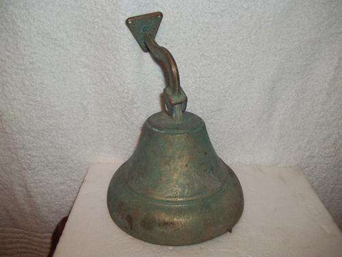 Lovely old solid brass bell for the front door (big and loud)