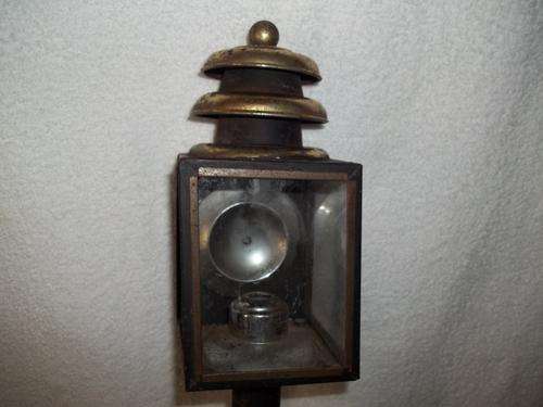 This Lovely Old Carriage Lamp. Height 450 mm