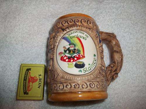 BEER MUG SOUVENIR OF IRELAND