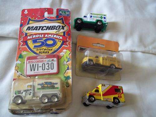 4 X MATCHBOX MODELS FOR YOUR COLLECTION (2 IN ORIGINAL PACKING)