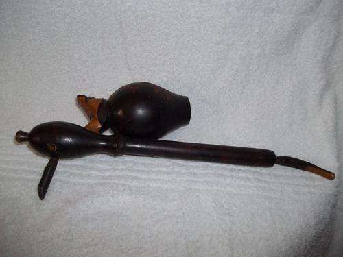 Nice and "BIG" hand carved African pipe