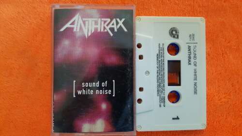 ANTHRAX - sound of white noise CASSETTE TAPE