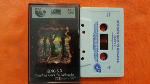 KING'S X - Gretchen Goes To Nebraska CASSETTE TAPE
