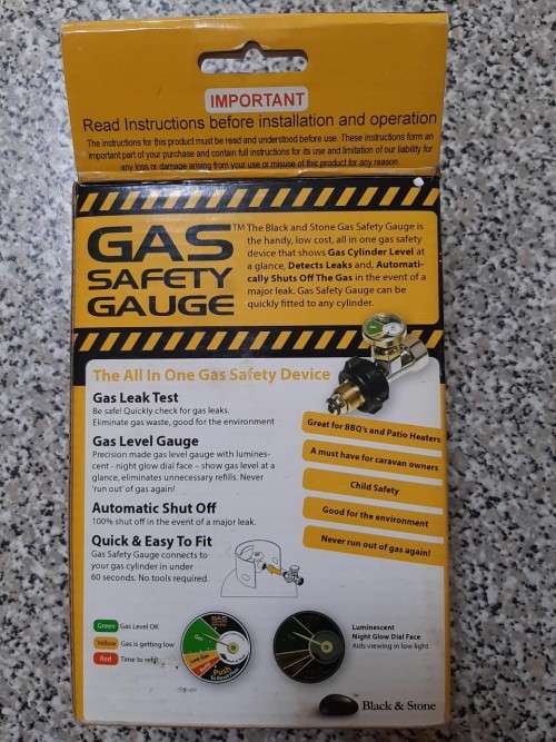 Gas Cylinder Safety Gauge: