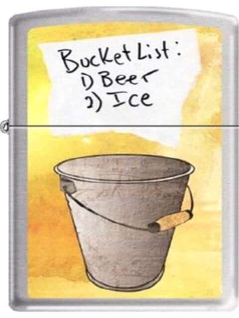 Bucketlist Zippo Lighter