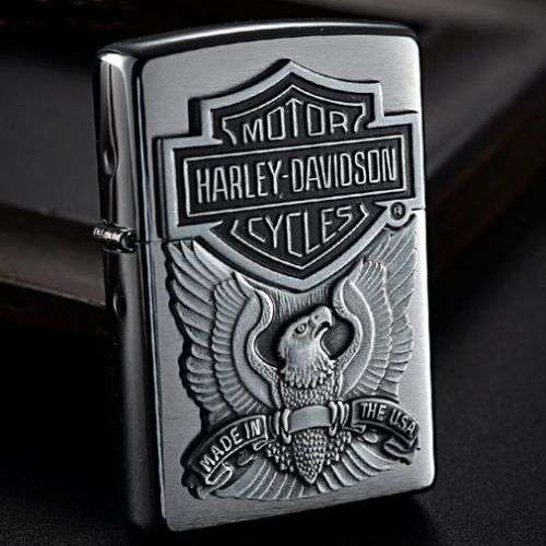 Harley Davidson Emblem Zippo Lighter