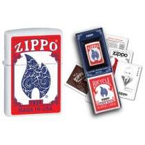 Bicycle Zippo and cards pack.