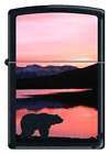 Bear Sunset Zippo Lighter Free Shipping.