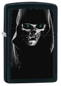Zippo Hooded Skull