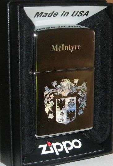 Zippo, Personalised, Family Coat of Arms/Crest