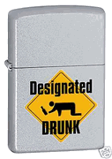 Zippo Designated Drunk
