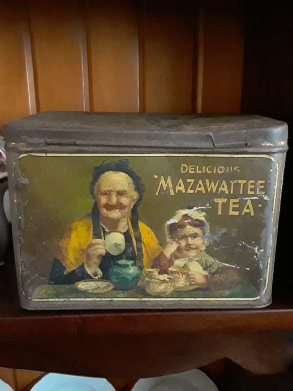 Rare Mazawattee Tea Tin