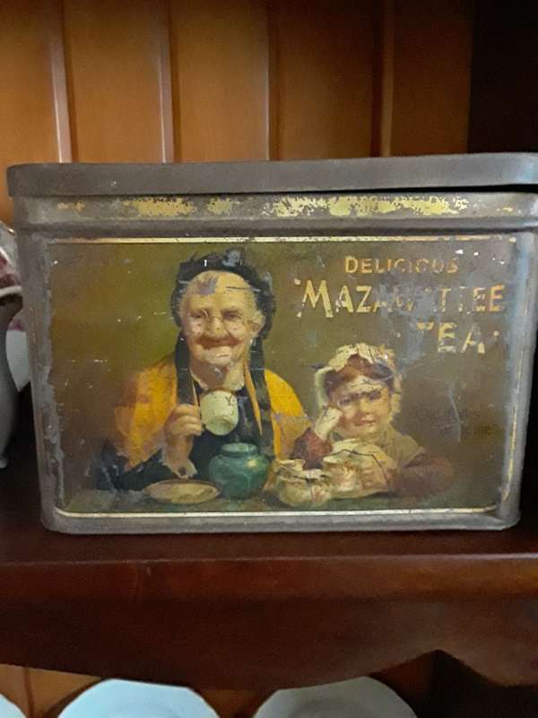 Rare Mazawattee Tea Tin