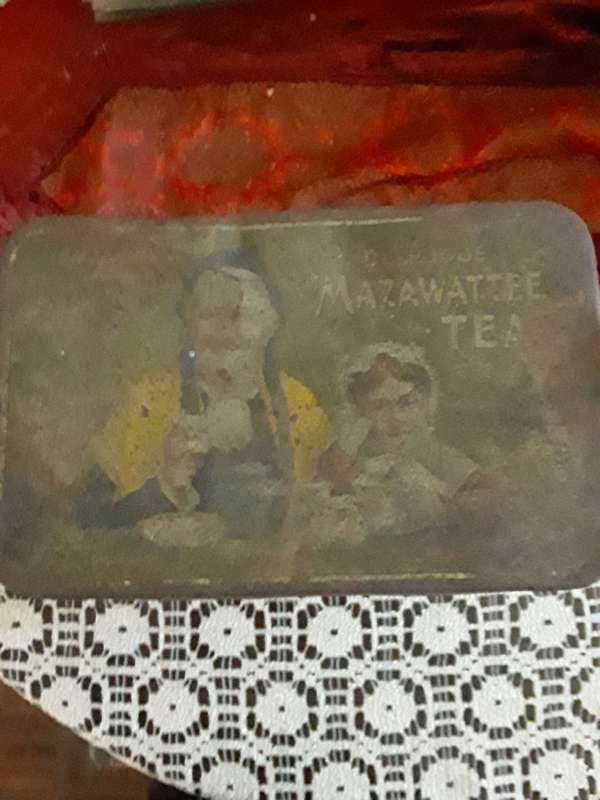 Rare Mazawattee Tea Tin