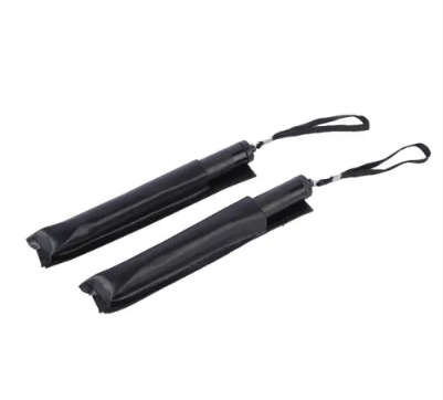 Self-defense Stick Black  Telescopic Stick With Storage Bag Self-defense Stick Bag