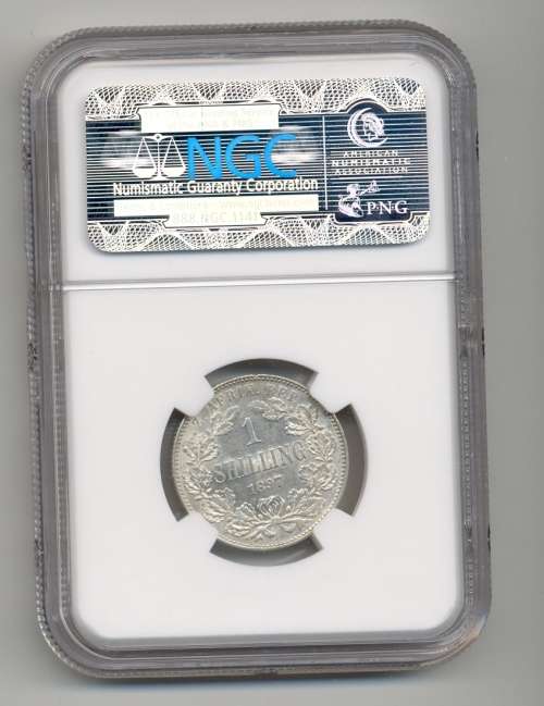 1897 *** 1S *** AU58 *** So close to unc