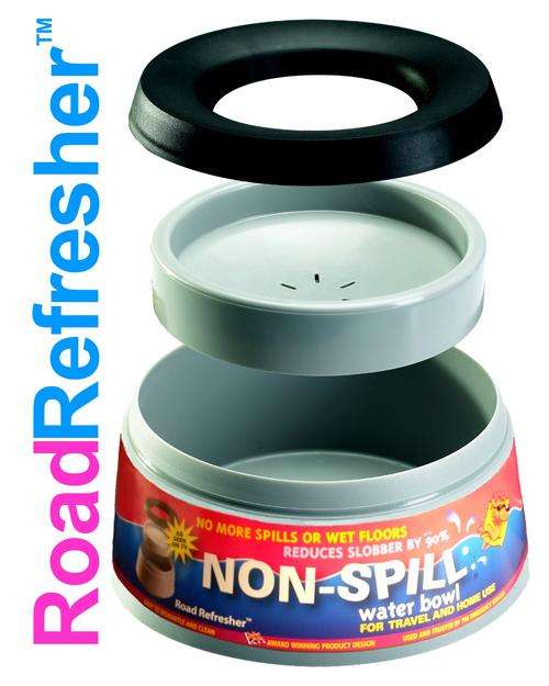Road Refresher, Non-spill dog bowl***Hot Christmas gift***