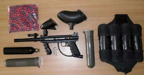 Tippmann 98 Custom Paintball Marker + EXTRAS