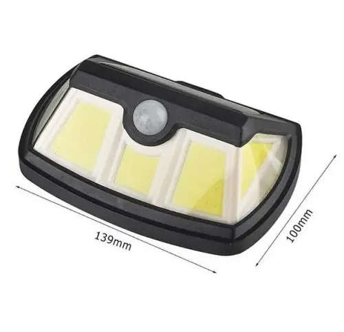 4Pcs 3 Modes Outdoor LED Solar Wall Lamp-SH-28B
