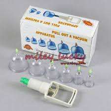 12pcs Therapy-Cupping Medicine Magnet Pull Out Vacuum Apparatus
