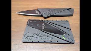 Card Sharp Credit Card Folding Safety Knife [28 rand each for more than 50 pieces]