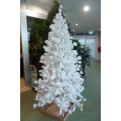 2.1M Christmas Decoration Tree White (Silver and White Colour)