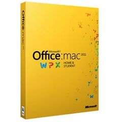 Microsoft Office for Mac - Home & Student edition 2011