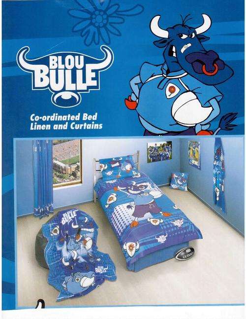 BLOU BULL_2 PCS DUVET COVER SET SINGLE