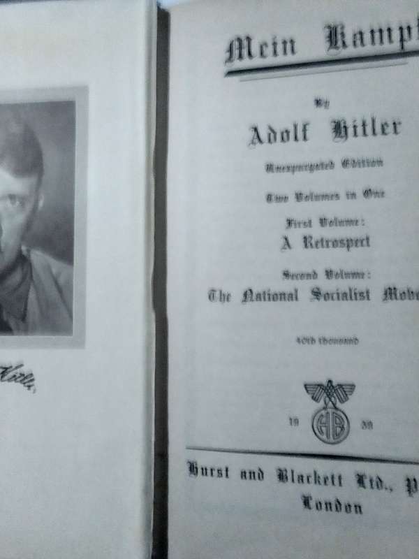 Mein Kampf (1939 Unexpurgted English Edition) - Adolf Hitler