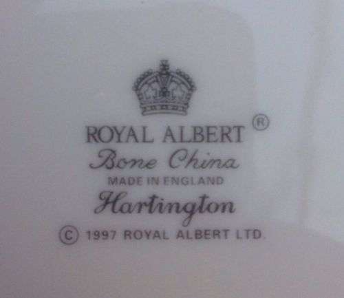 ROYAL ALBERT HARTINGTON SUCRIER