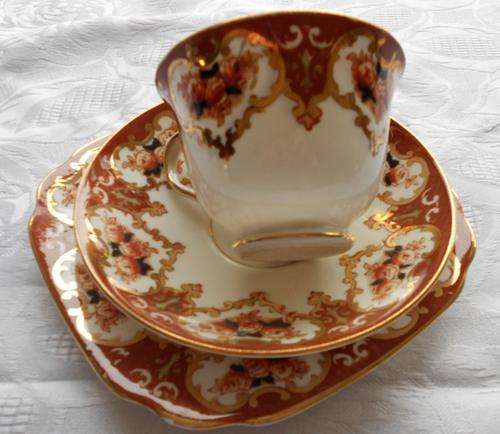 Royal Albert Imari Trio