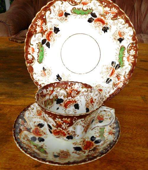Royal Albert Crown China Belgrave Trio 1904--1907