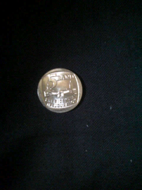 1994 Inauguration R5 coin *very good condition*